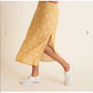 Marine Layer Mid Length Skirt